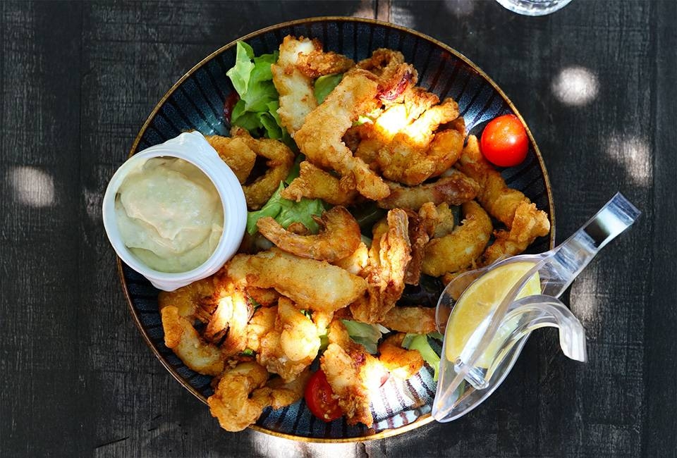 A Pota Marina - restaurant SAN-NICOLAO - Restaurant plage Moriani